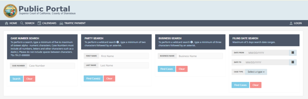 Stanislaus County Public Records